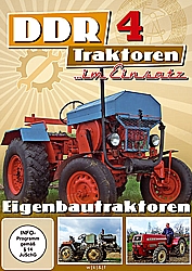 DVD's - DDR Traktoren im Einsatz Teil 4- Eigenbautraktoren