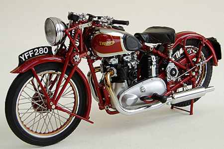 Motorrad Modelle - Triumph Speed Twin Bj. 1939                       