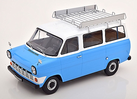 Automodelle 1961-1970 - Ford Transit Bus 1965 mit Dachgep?cktr?ger        