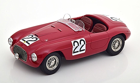 Rennsport Modelle - Ferrari 166 MM Barchetta Sieger 24h Le Mans 1949  