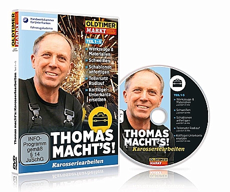 DVD's - Thomas Macht's! Karosseriearbeiten Vol. 1 Teil 1-5