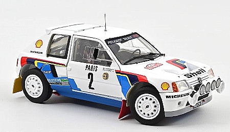 Automodelle 1961-1970 - Peugeot 205 T16 Rallye Monte Carlo 1985           